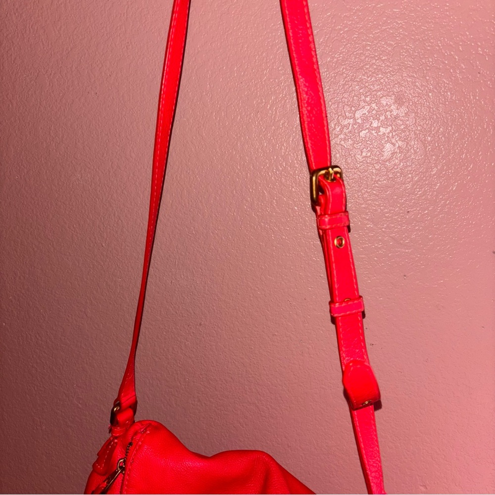 MARC BY MARC JACOBS Classic Q NATASHA Pink Leather Crossbody Purse HandBag Women - Picture 12 of 17